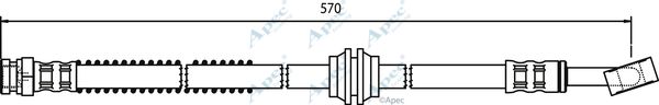 APEC BRAKING Jarruletku HOS3685